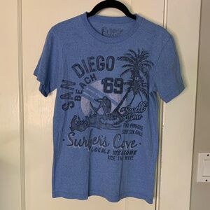 Fifth Foundation | San Diego Beach “Surfer’s Cove” Short Sleeve Graphic Tee (S)